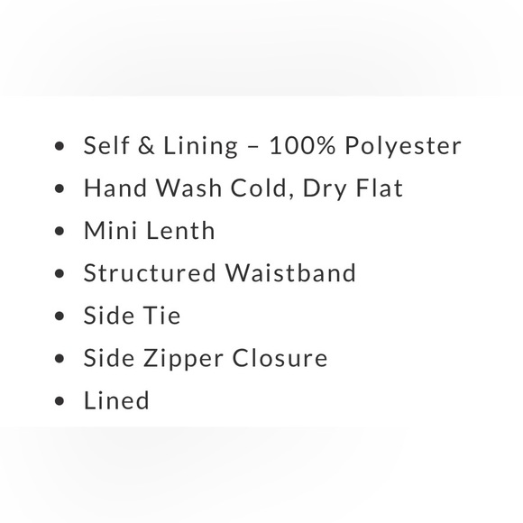 NWT Vici Eternal Garden Floral Wrap Mini Skirt Sz M Wedding Party Valentines - Picture 5 of 6